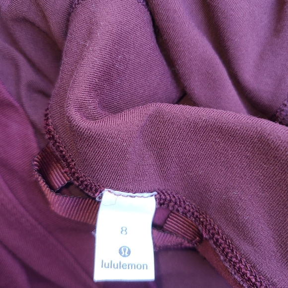 LULULEMON Started Place Oversize Hoodie Garnet Size 8 Rulu Soft Cozy - Picture 3 of 4